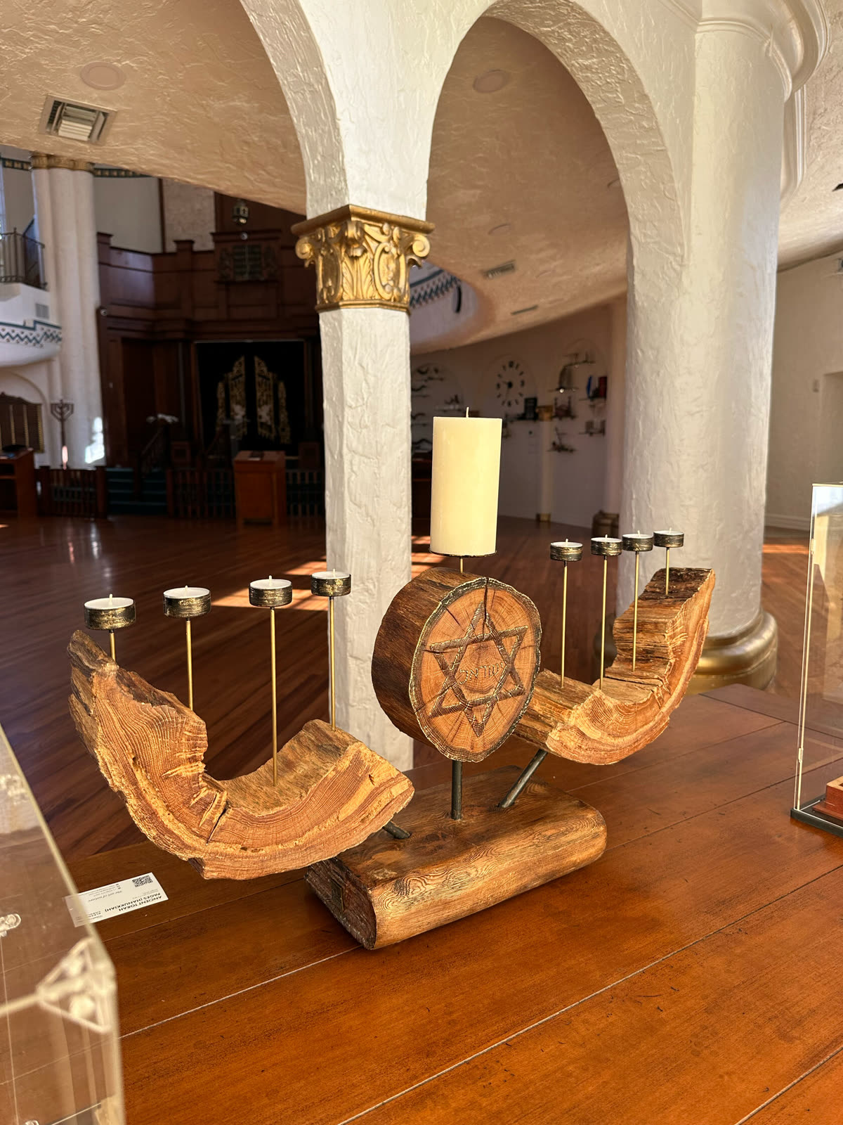 Ancient Torah Pages (Hanukkiah)